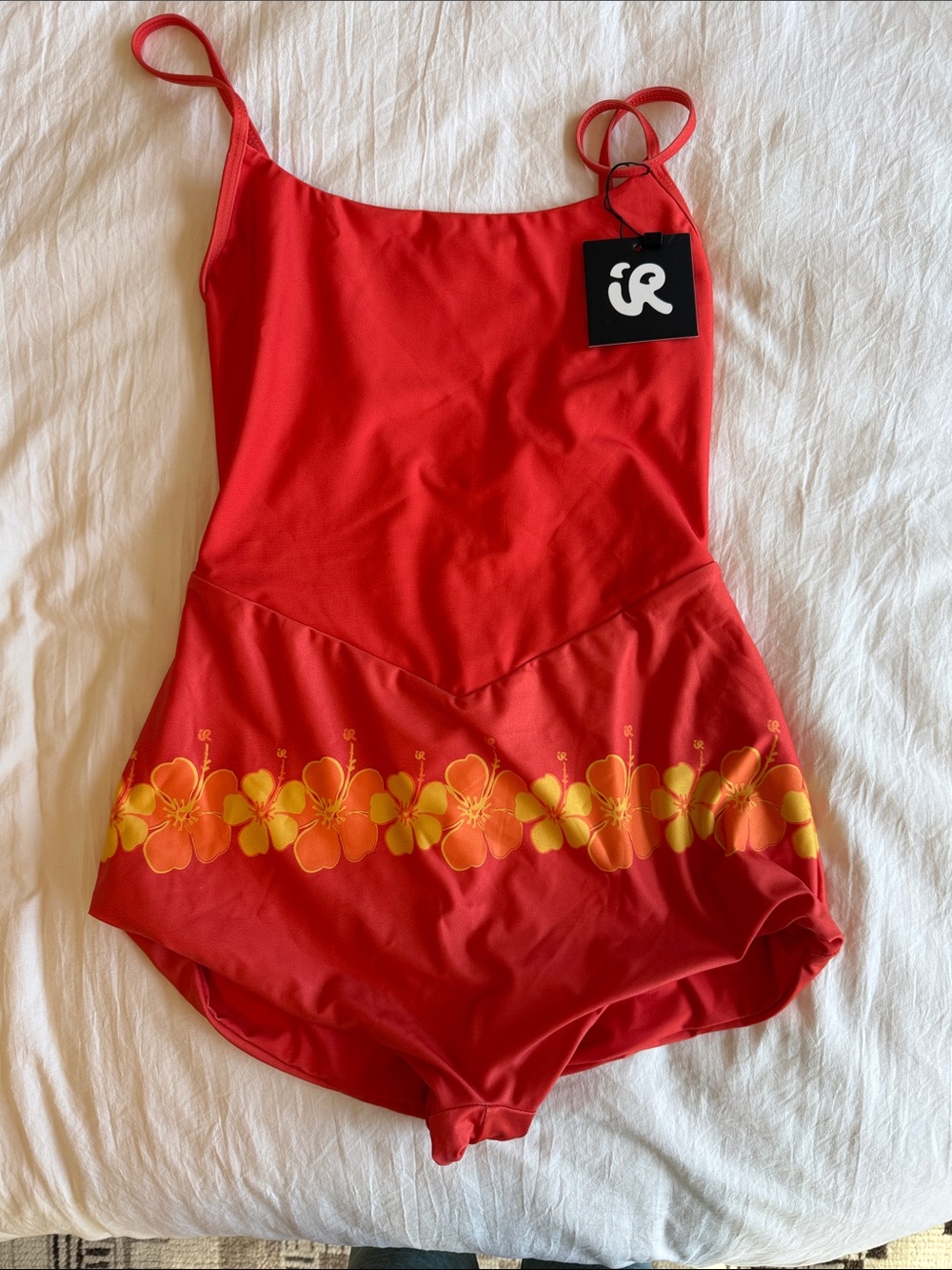 Inner Relm Holiday Surf Suit- Tangerine